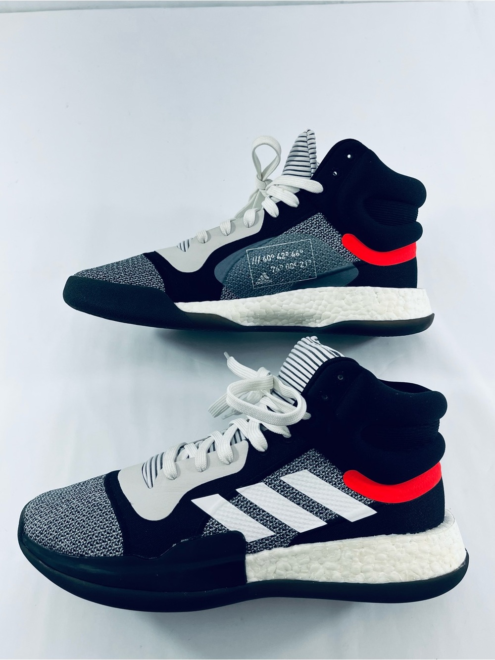 Adidas Marquee Boost Mid Core Black #BB7822 Men’s Size:11 Sneakers